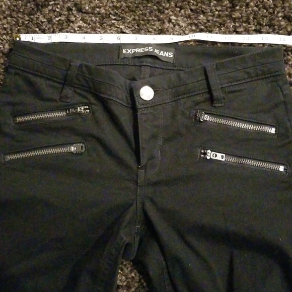 Express Stella Low Rise Ankle Skinny Crop Legging - Picture 6 of 6